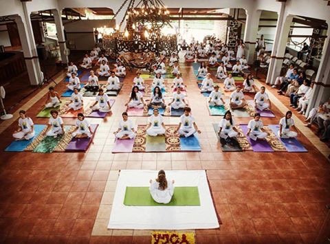 Día internacional del yoga en Panamá 